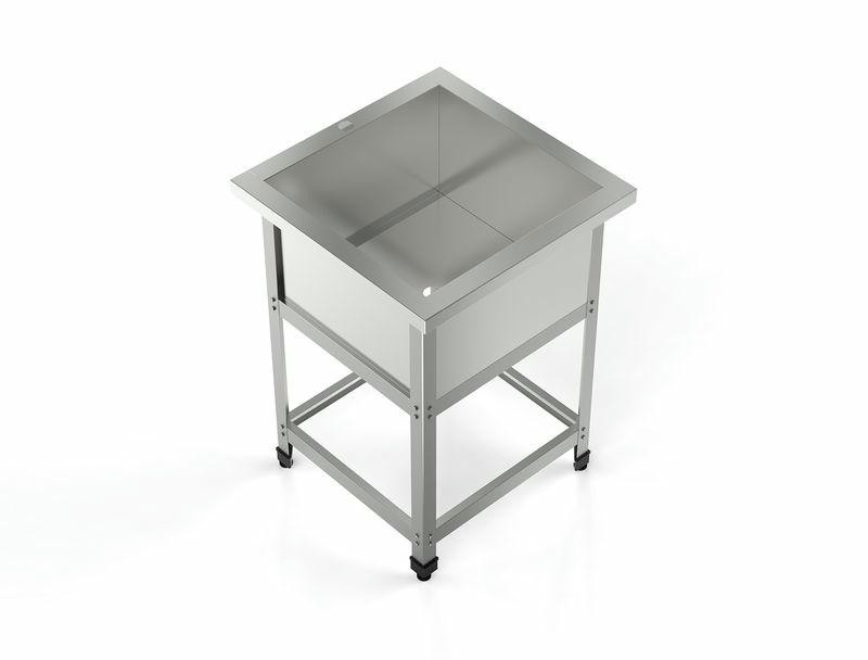 ВАННА МОЕЧНАЯ GPSTEEL СТАНДАРТ ВМ-1 600/600/850 С (ВМ-1/500)