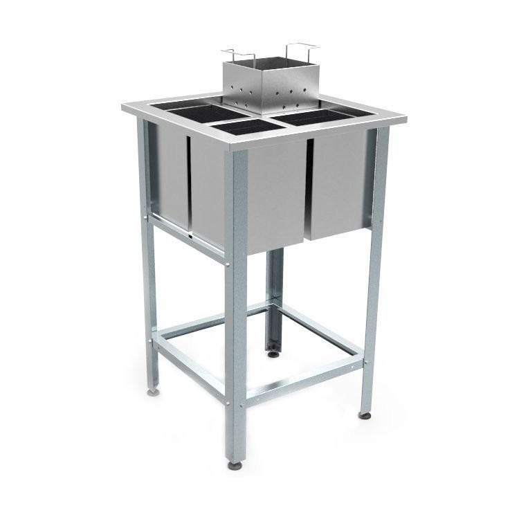 Ванна моечная для мойки яиц сварная вмяб/1-63/63